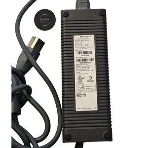 203W OFFICIAL GENUINE DPSN-186CB A MICROSOFT  XBOX 360 AC POWER SUPPLY BRICK